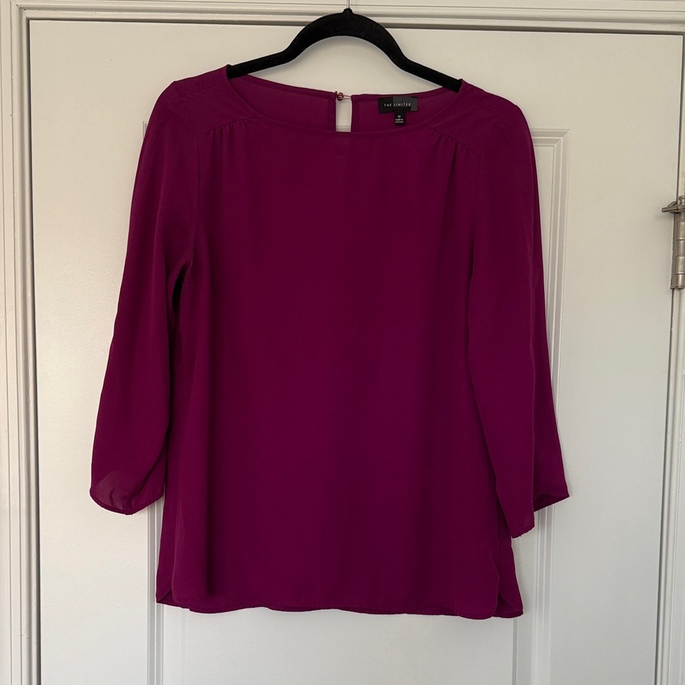 The Limited Women's Purple Blouse